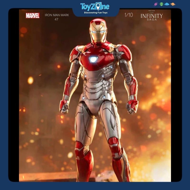  Mô hình Iron Man Mark 47 ( MK47 ) Prodigal Son 1:10 ZD TOYS 
