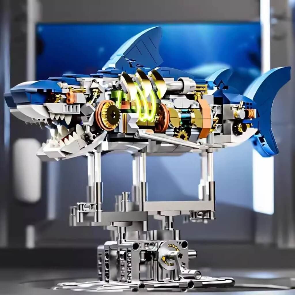 Mô hình lắp ráp Cá Mập Cơ Khí ( Shark Machinery ) JB01 MJI