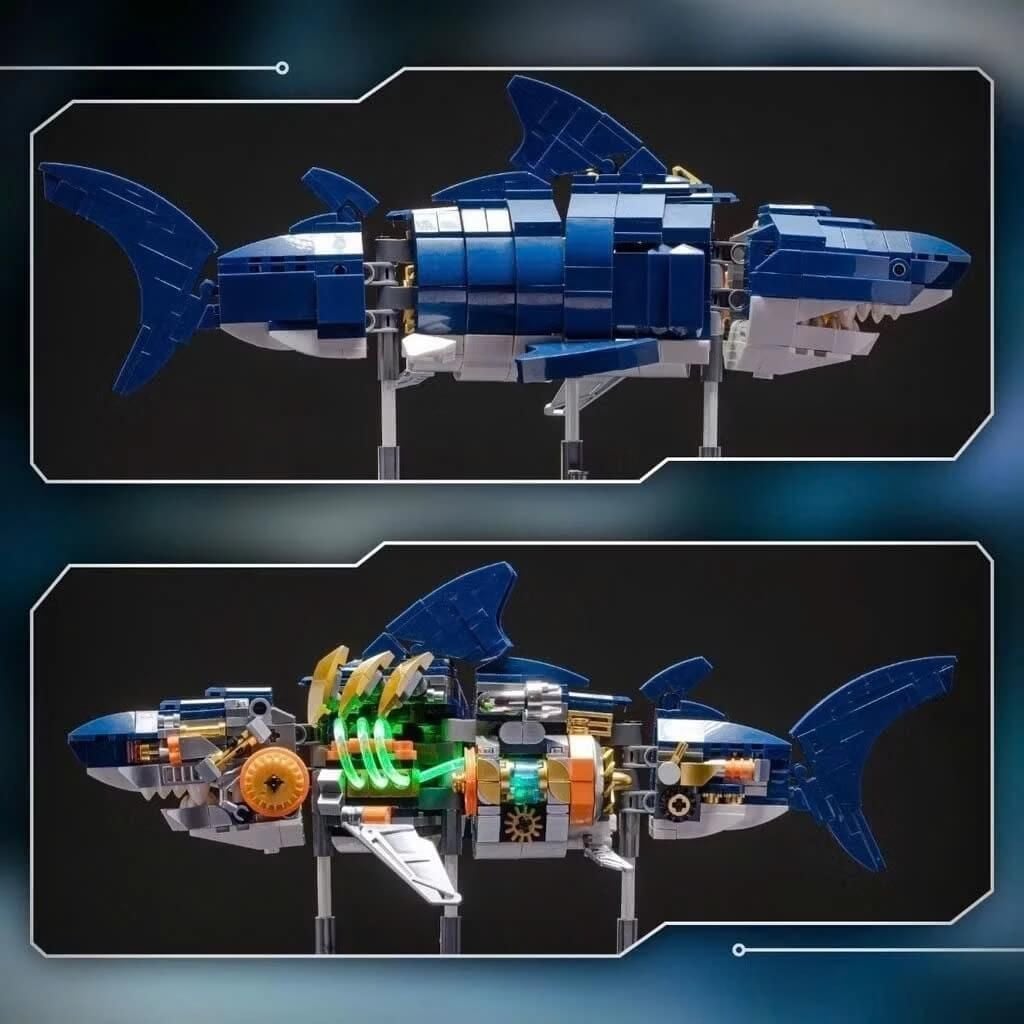 Mô hình lắp ráp Cá Mập Cơ Khí ( Shark Machinery ) JB01 MJI