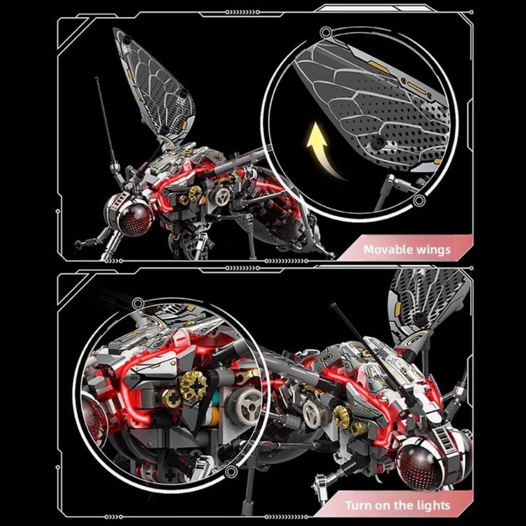 Mô hình lắp ráp Côn Trùng Muỗi Cơ Khí ( Mosquito Mechanical ) JB07 MJI