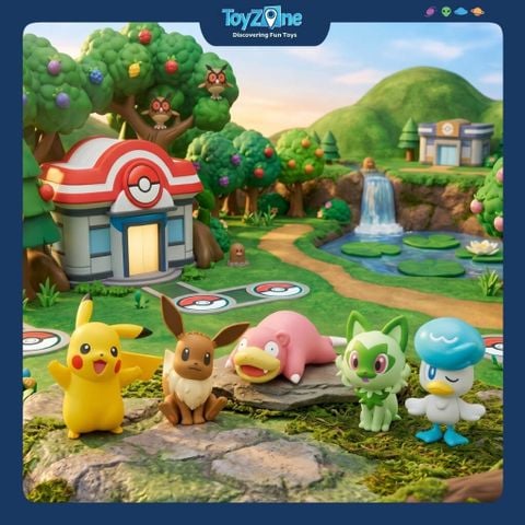 Mô hình lắp ráp Pokemon Plamo Collection Quick Model Kit BANDAI