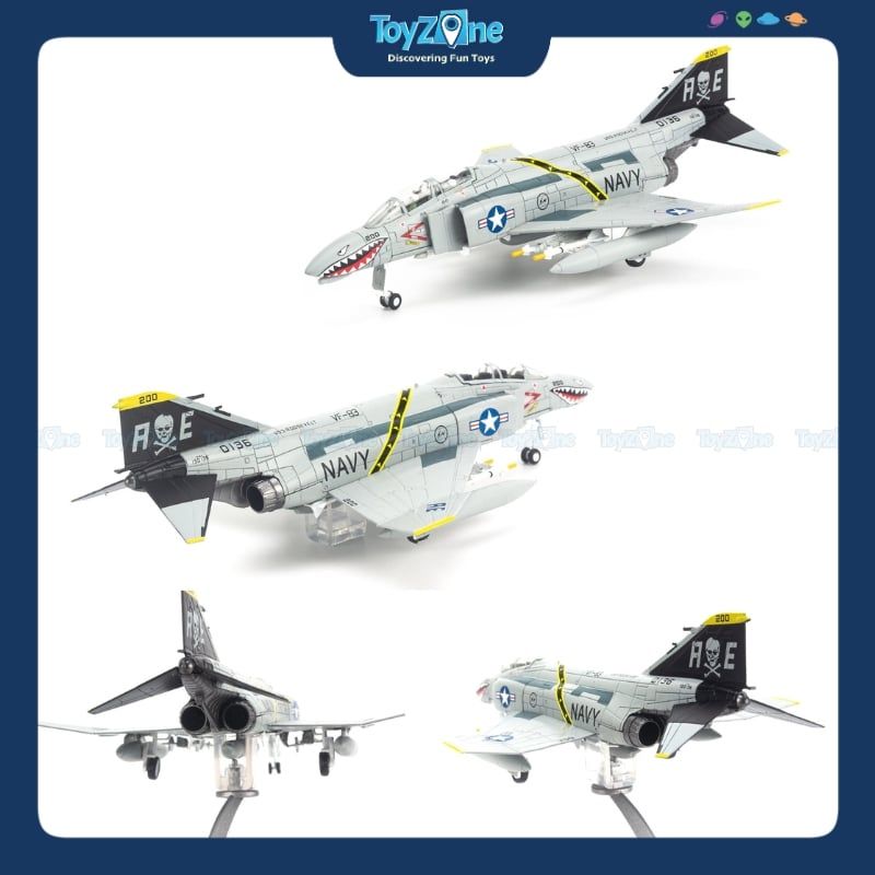 Mô hình máy bay chiến đấu F-4C Phantom 1:100 Nsmodel