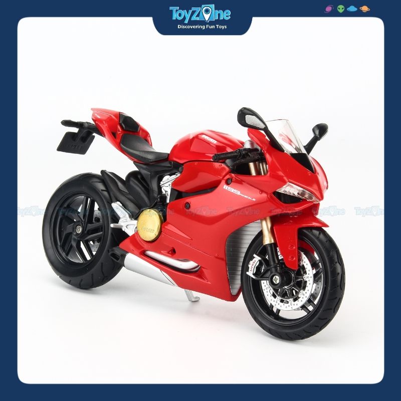 Mô hình mô tô Ducati 1199 Panigale Red 1:12 Maisto