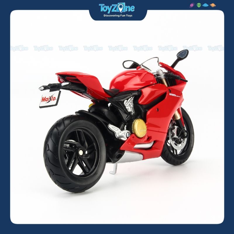 Mô hình mô tô Ducati 1199 Panigale Red 1:12 Maisto