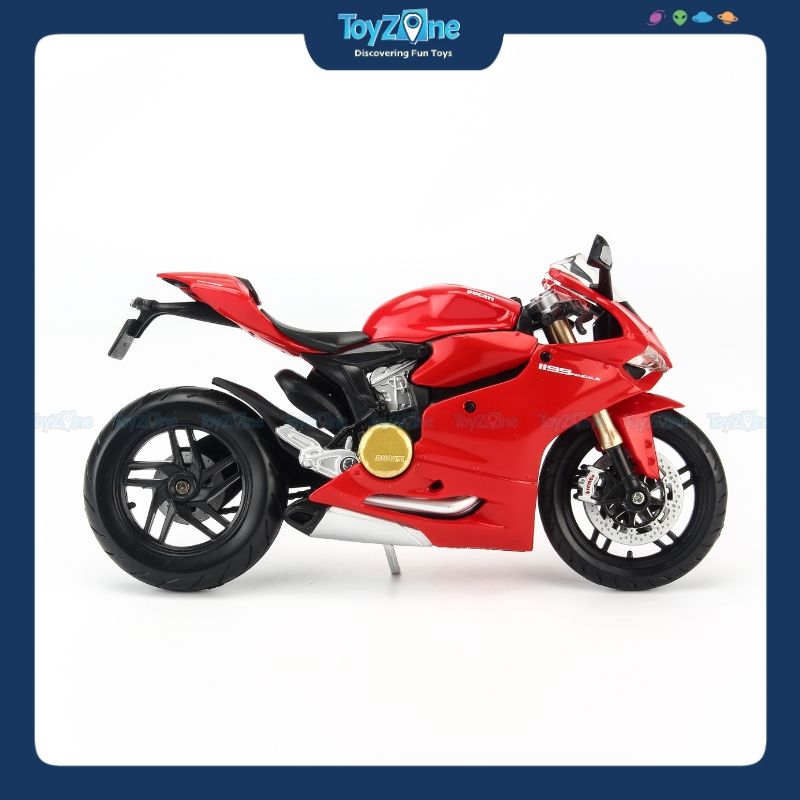 Mô hình mô tô Ducati 1199 Panigale Red 1:12 Maisto