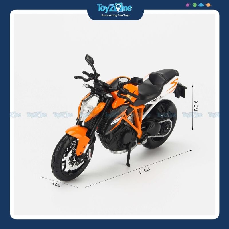  Mô hình mô tô KTM 1290 Super Duke 1:12 Maisto 