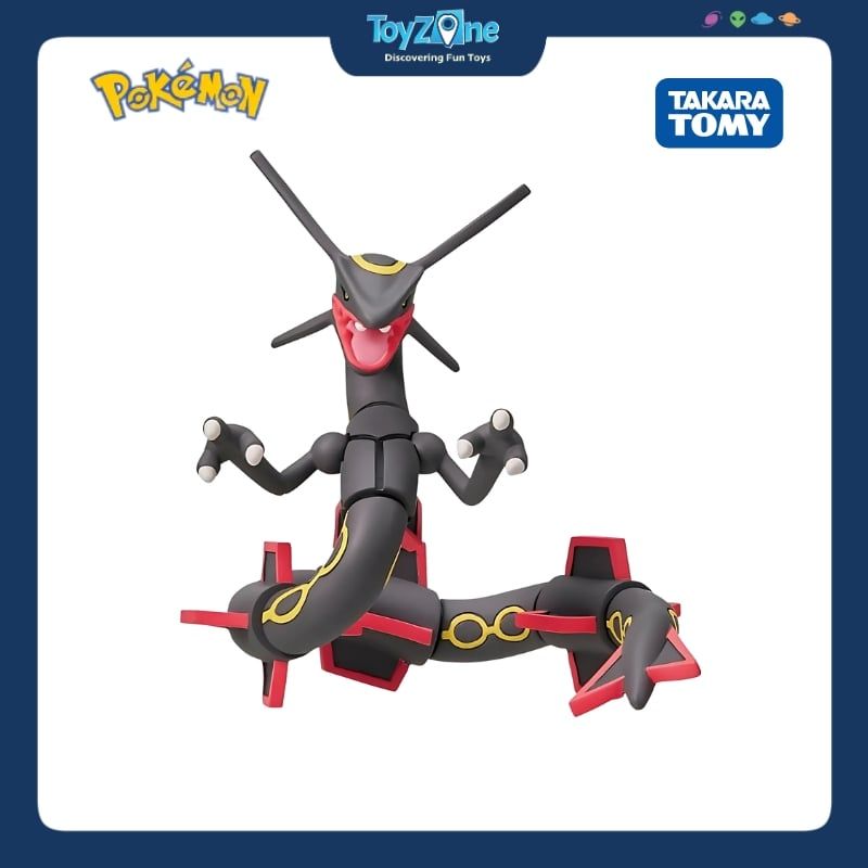  Mô hình Pokemon Moncolle Black Rayquaza ( Shiny Rayquaza ) ML-31 TAKARA TOMY 