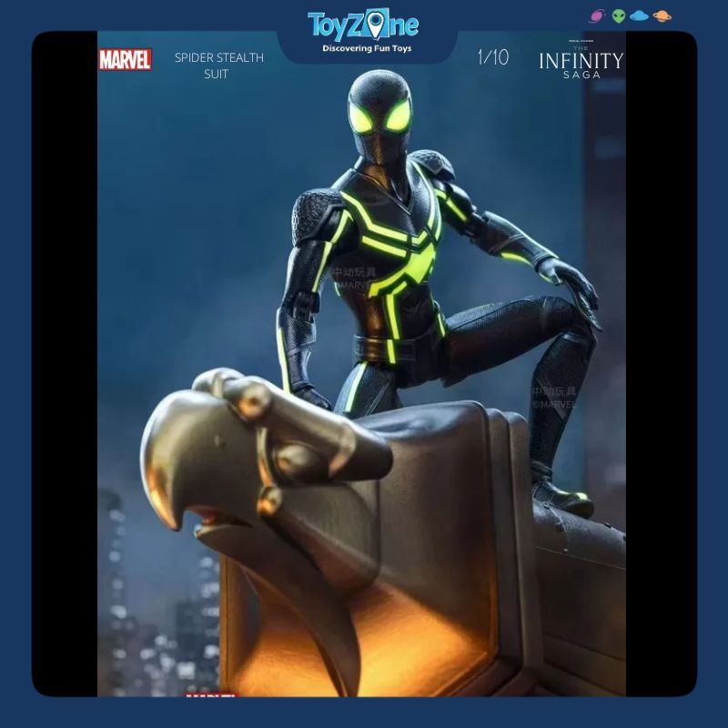 Mô hình Super War Spider Man Big Time 1:10 ZD TOYS