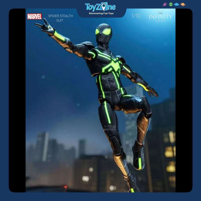 Mô hình Super War Spider Man Big Time 1:10 ZD TOYS