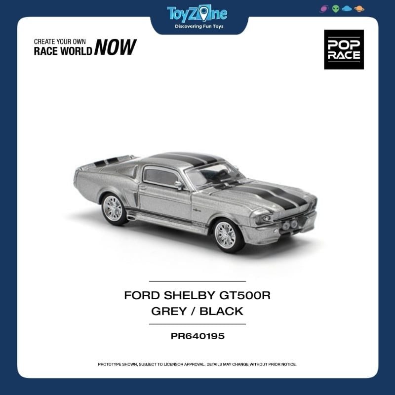 Mô hình xe 1967 Ford Shelby Mustang GT500 1:64 Pop Race