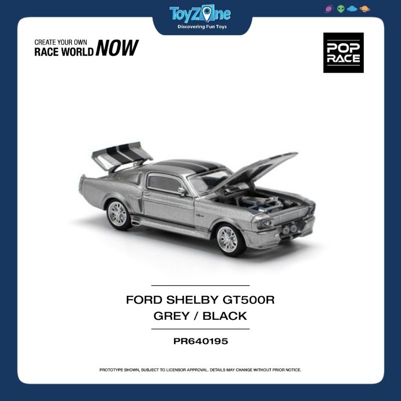  Mô hình xe 1967 Ford Shelby Mustang GT500 1:64 Pop Race 