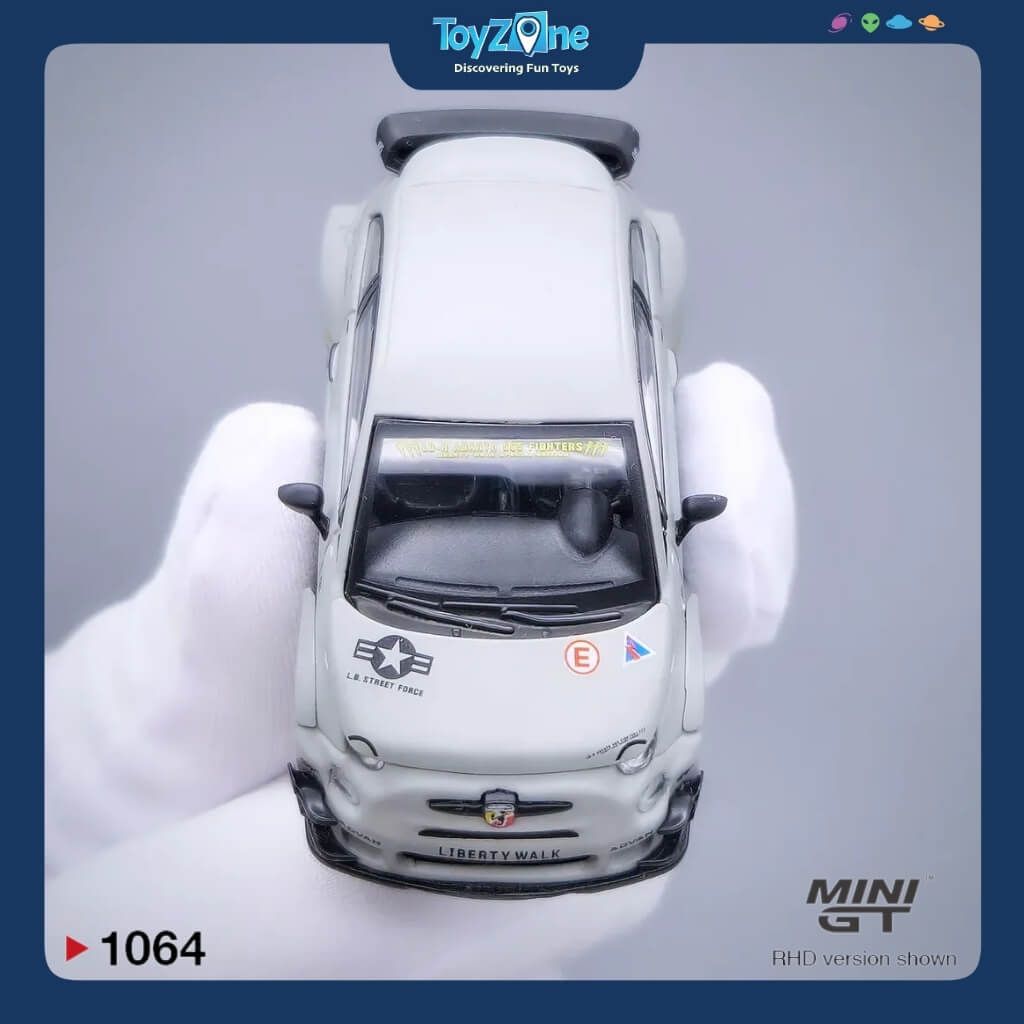 Mô hình xe ABARTH 595 1:64 MiniGT