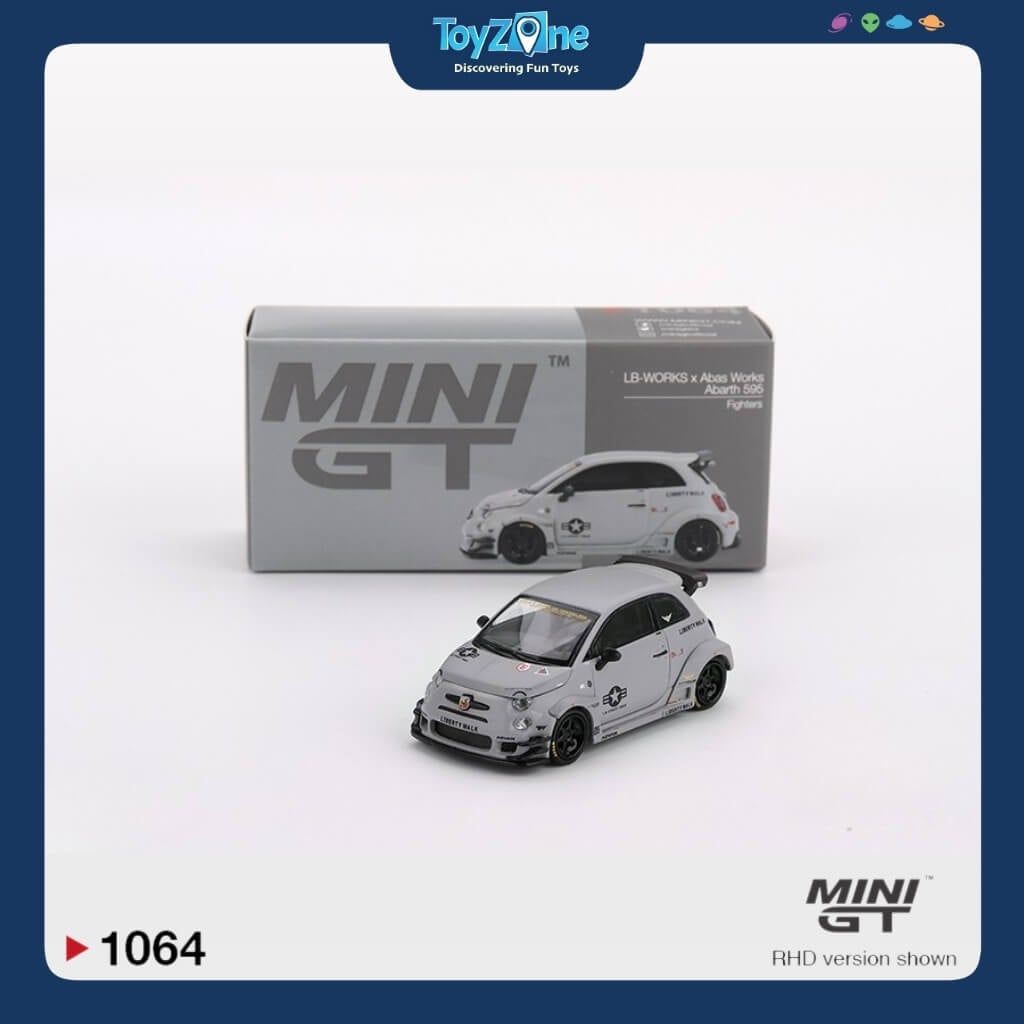 Mô hình xe ABARTH 595 1:64 MiniGT