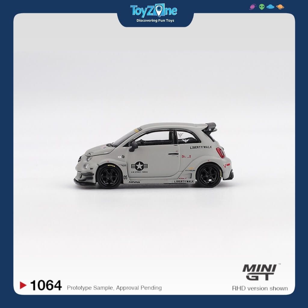 Mô hình xe ABARTH 595 1:64 MiniGT