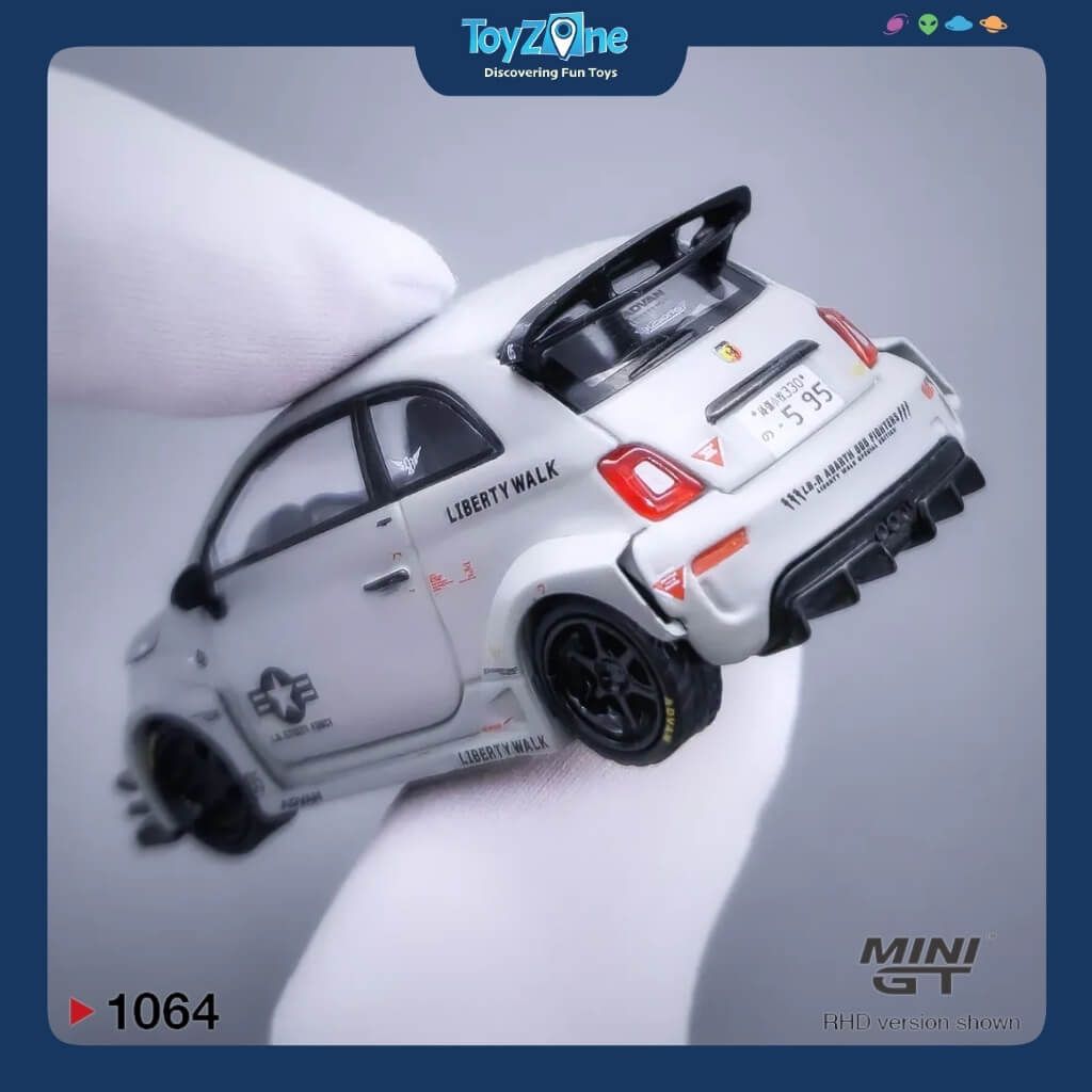 Mô hình xe ABARTH 595 1:64 MiniGT