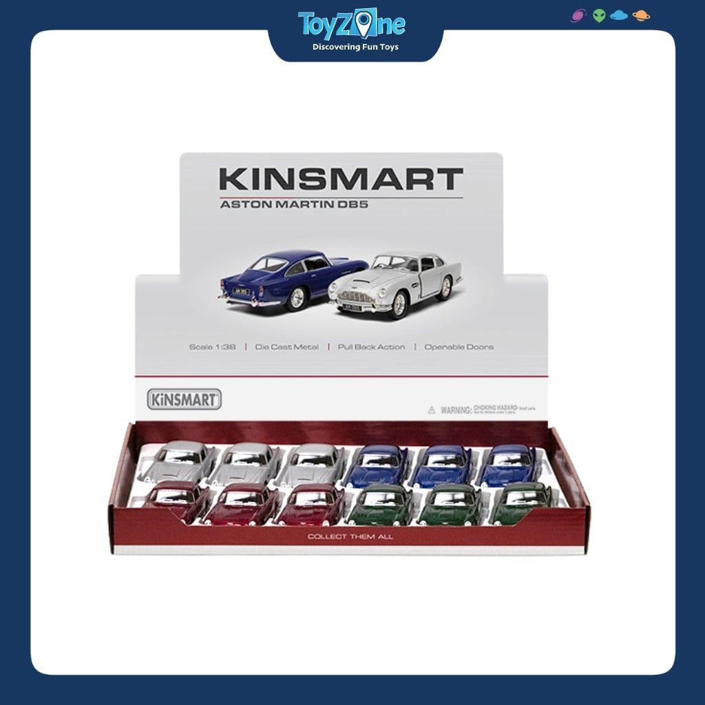 Mô hình xe Aston Martin DB5 1:38 KINSMART