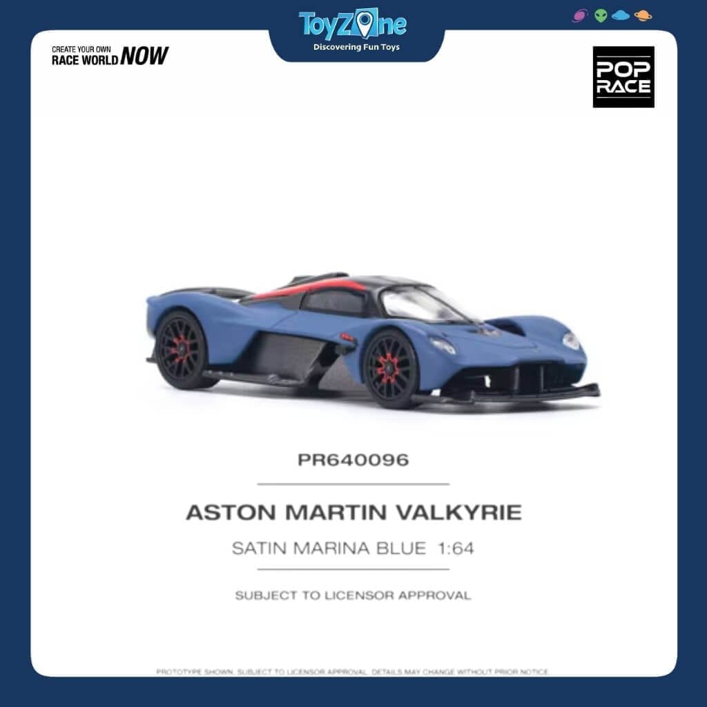 Mô hình xe Aston Martin Valkyrie 1:64 POP RACE