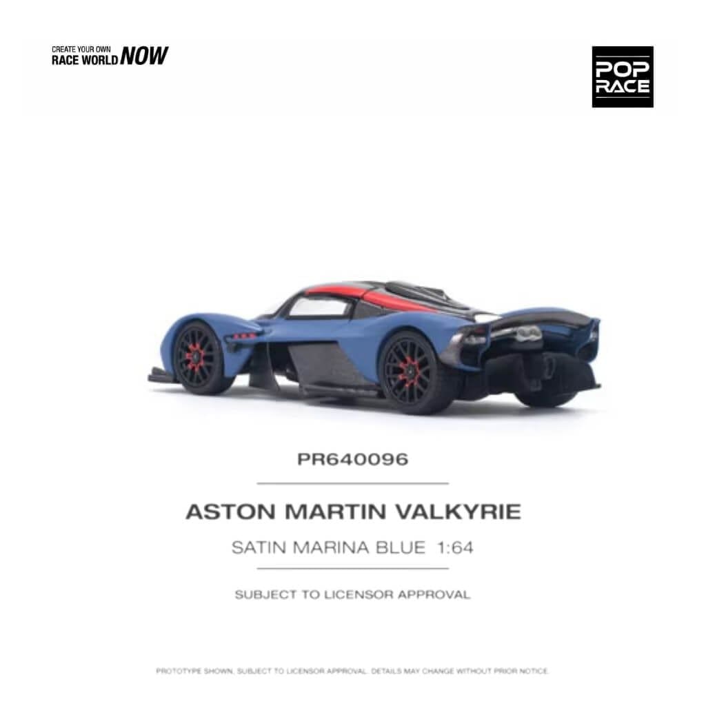 Mô hình xe Aston Martin Valkyrie 1:64 POP RACE