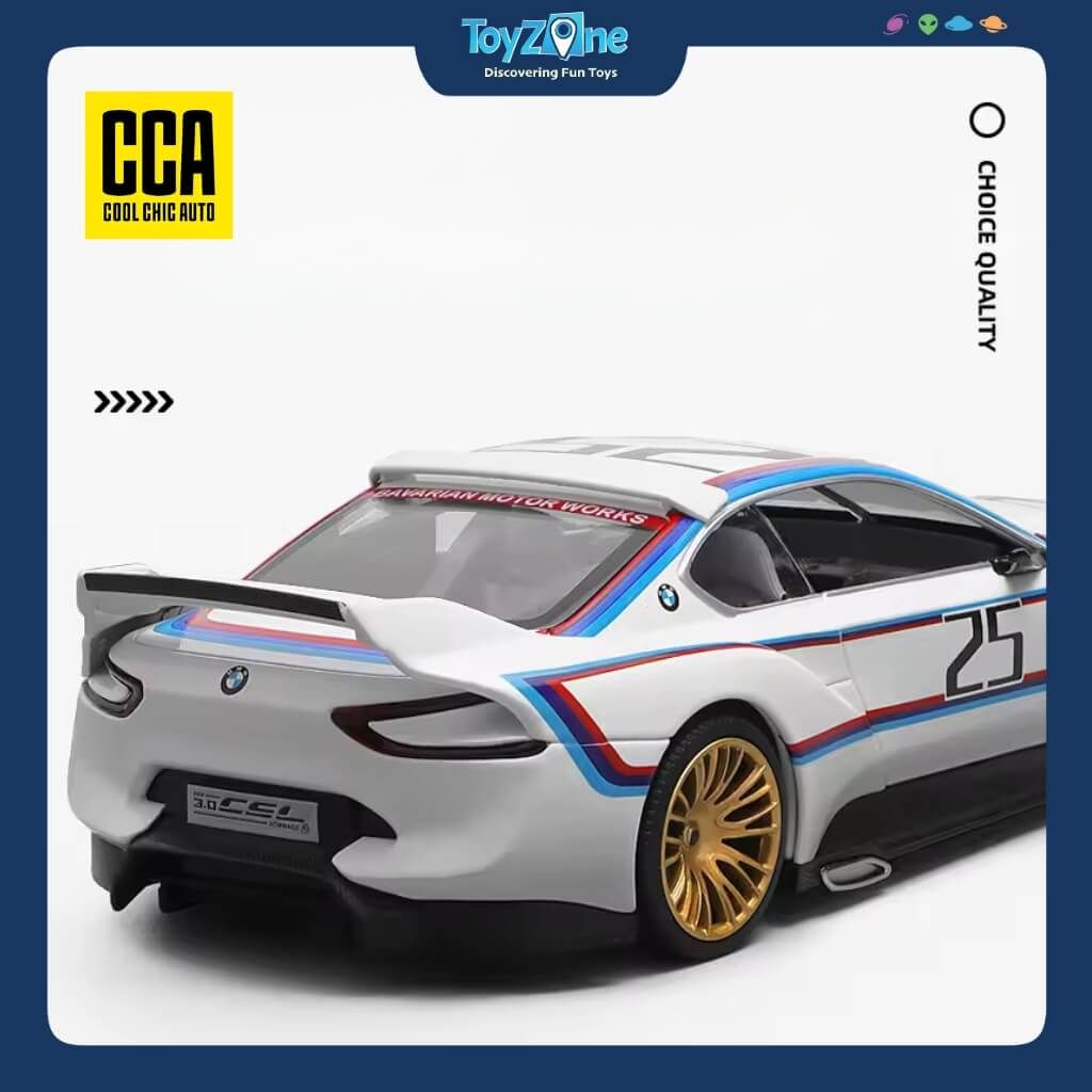 Mô hình xe BMW 3.0 CSL Homemage R 1:24 CCA