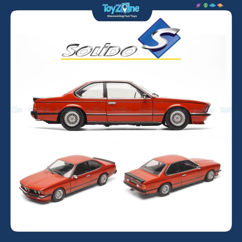 Mô hình xe BMW 635 CSI ( E24 ) 1984 1:18 SOLIDO