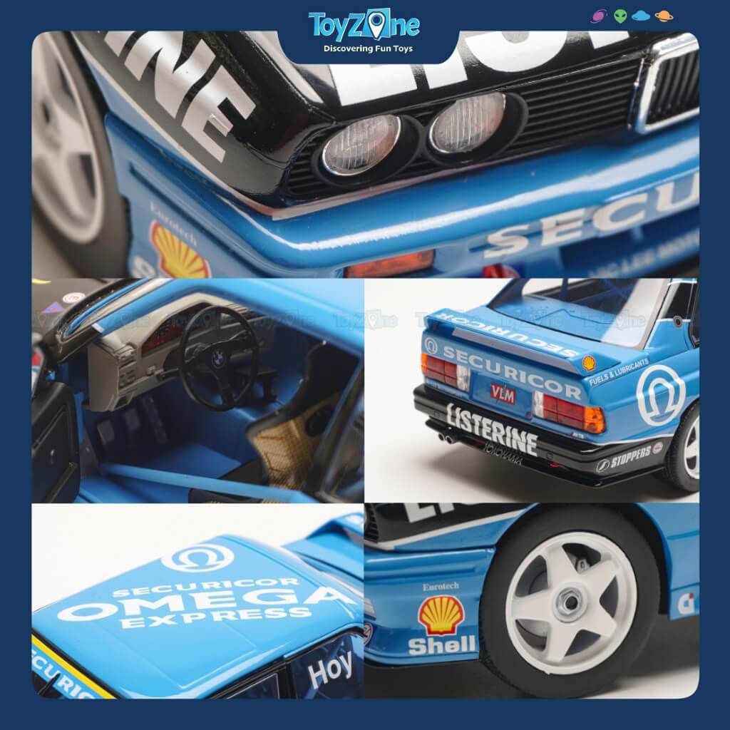 Mô hình xe BMW E30 BTCC 1991 1:18 SOLIDO