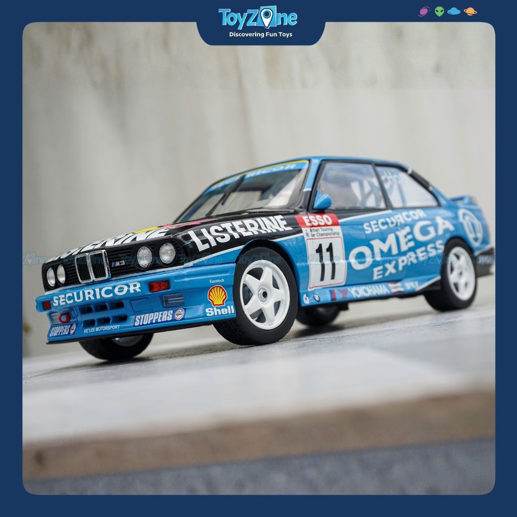 Mô hình xe BMW E30 BTCC 1991 1:18 SOLIDO