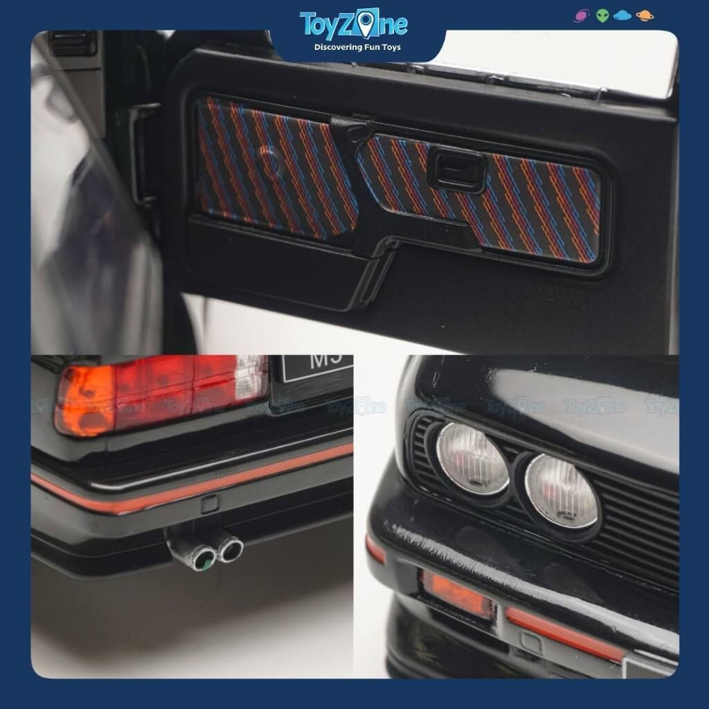 Mô hình xe BMW E30 Sport EVO 1990 1:18 SOLIDO