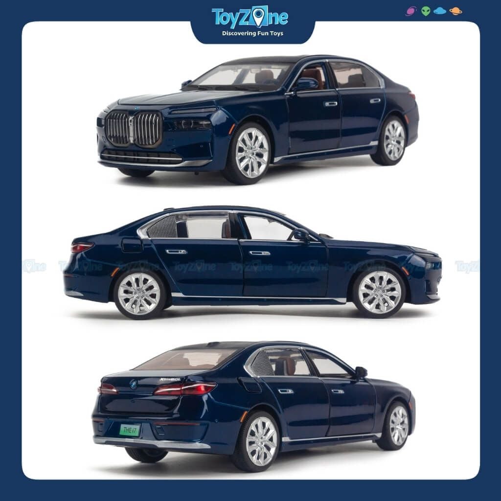 Mô hình xe BMW I7 Refined Edition 1:24 CCA