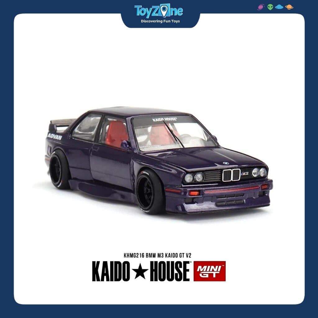 Mô hình xe BMW M3 ( E30 ) 1:64 KAIDO HOUSE x MiniGT