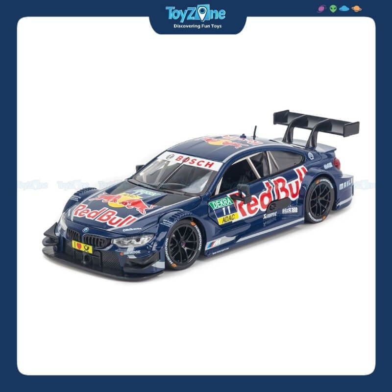 Mô hình xe BMW M4 DTM Red Bull 1:24 CCA