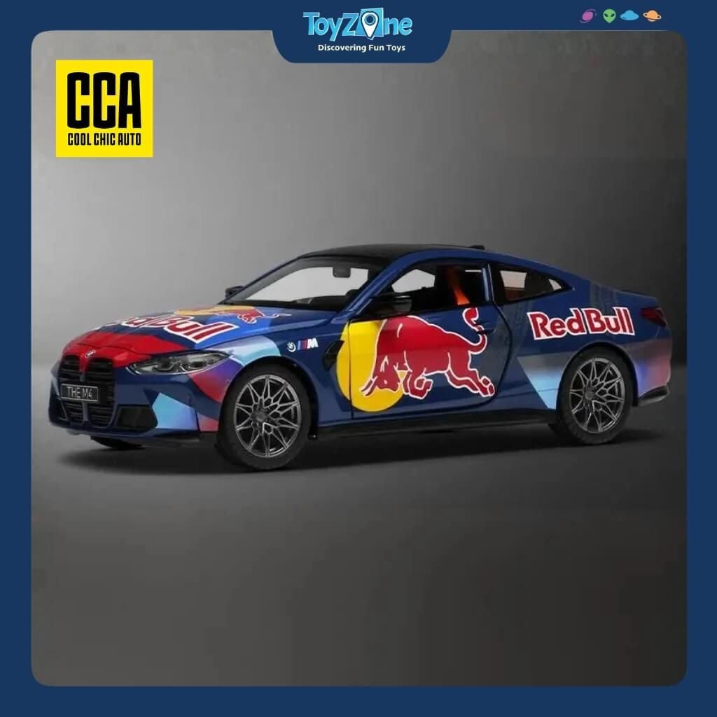 Mô hình xe BMW M4 Red Bull Livery 1:24 CCA