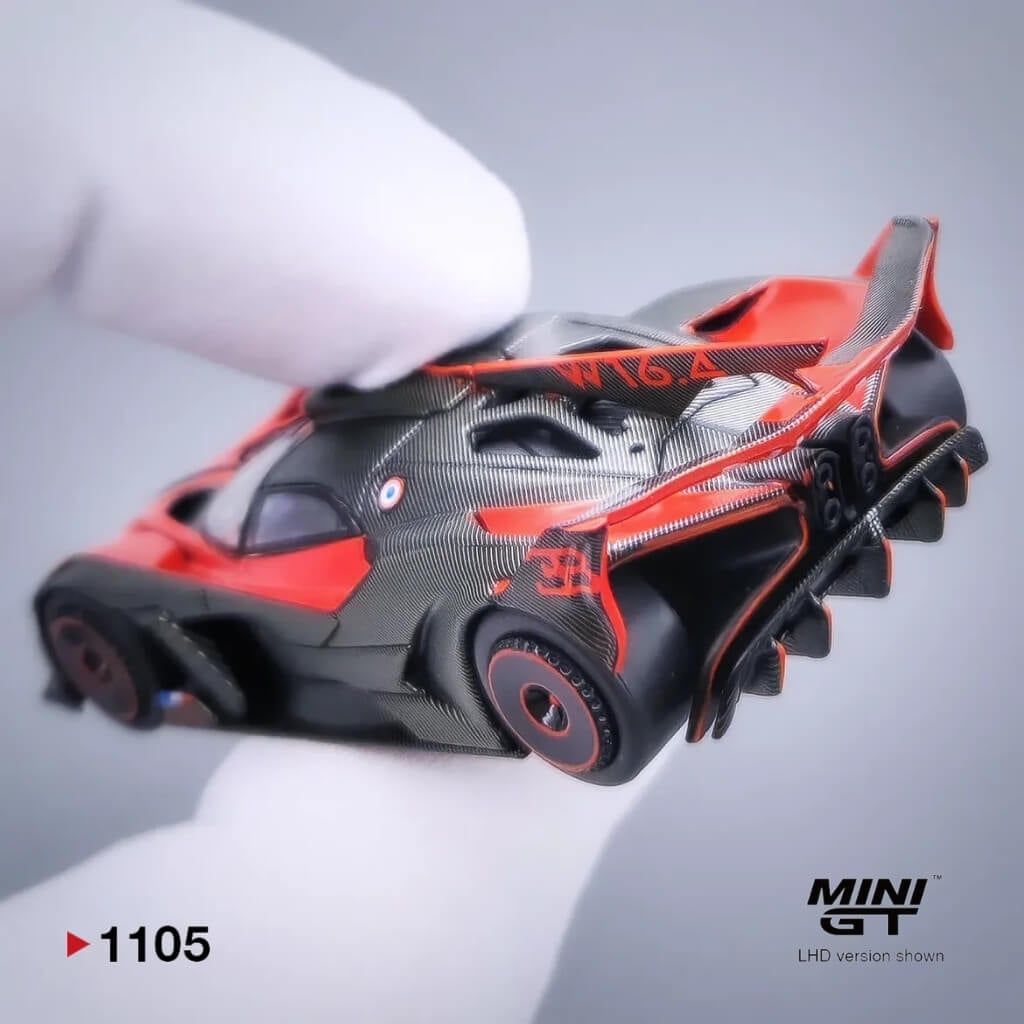 Mô hình xe Bugatti Bolide 1:64 MiniGT