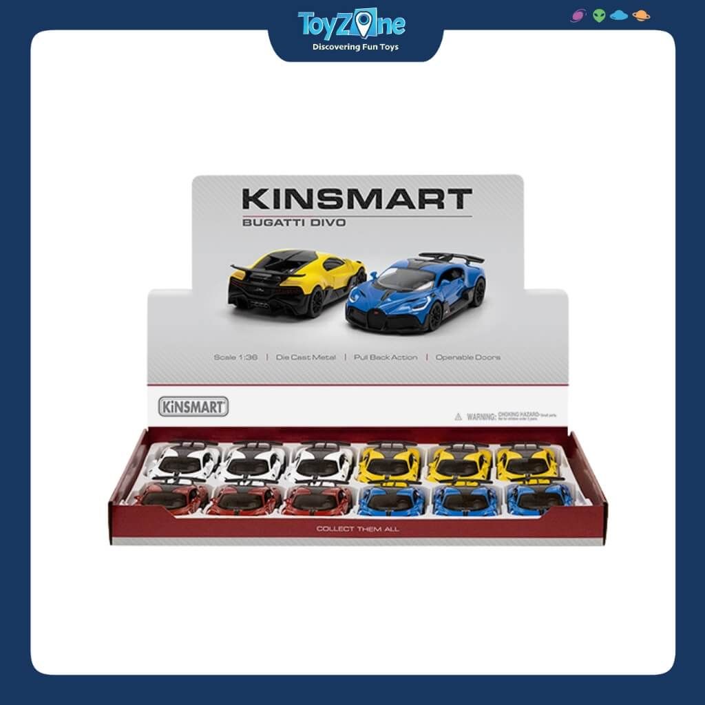 Mô hình xe Bugatti Divo 1:36 KINSMART
