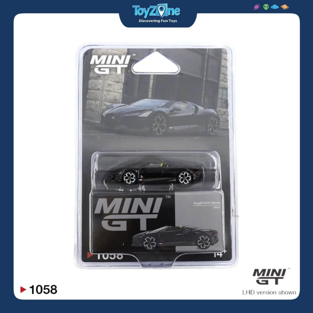 Mô hình xe Bugatti W16 Mistral 1:64 MiniGT