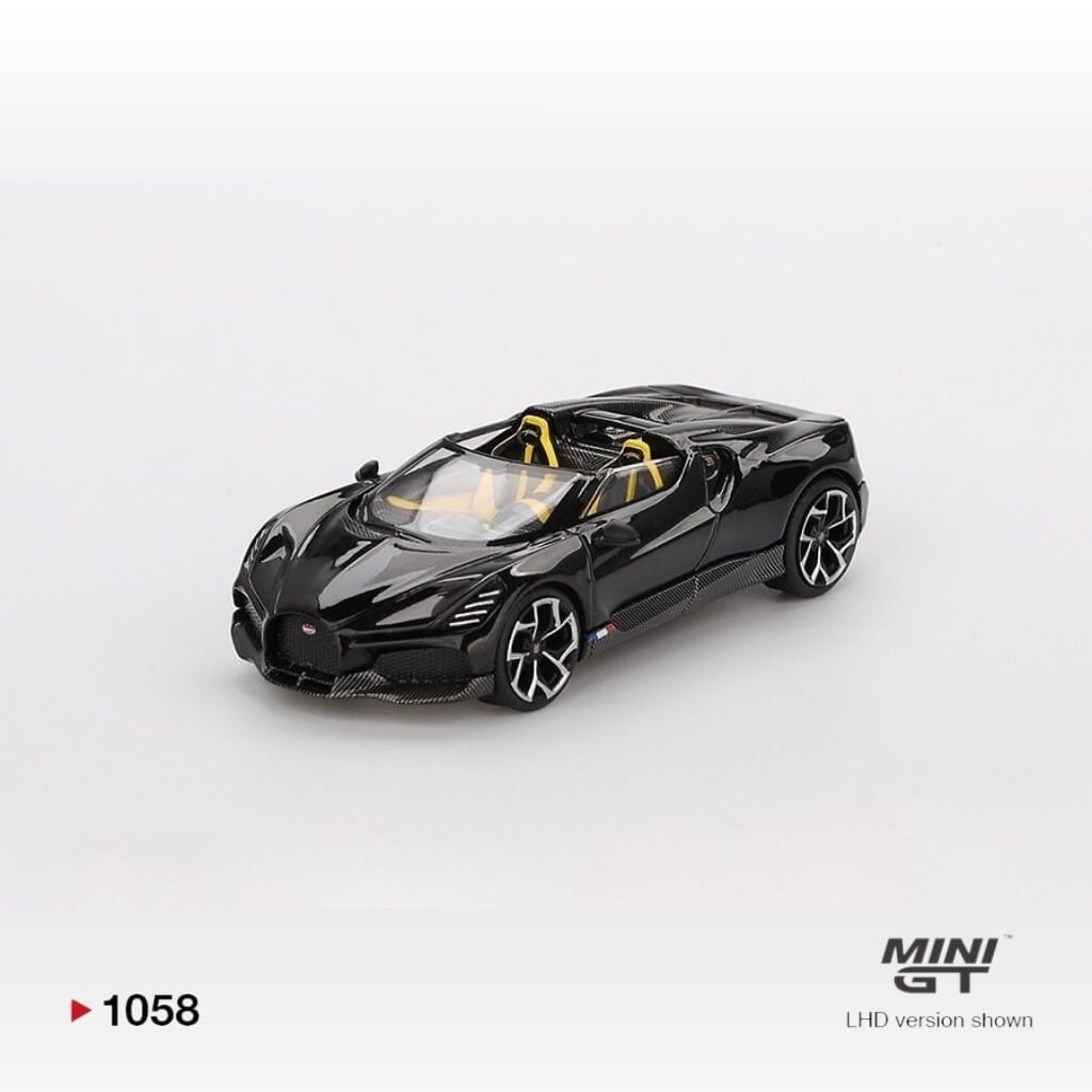 Mô hình xe Bugatti W16 Mistral 1:64 MiniGT