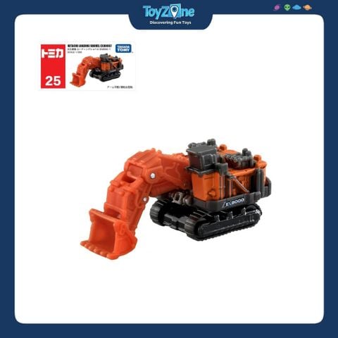 Mô hình xe cẩu Hitachi Loading Shovel No.25 TOMICA