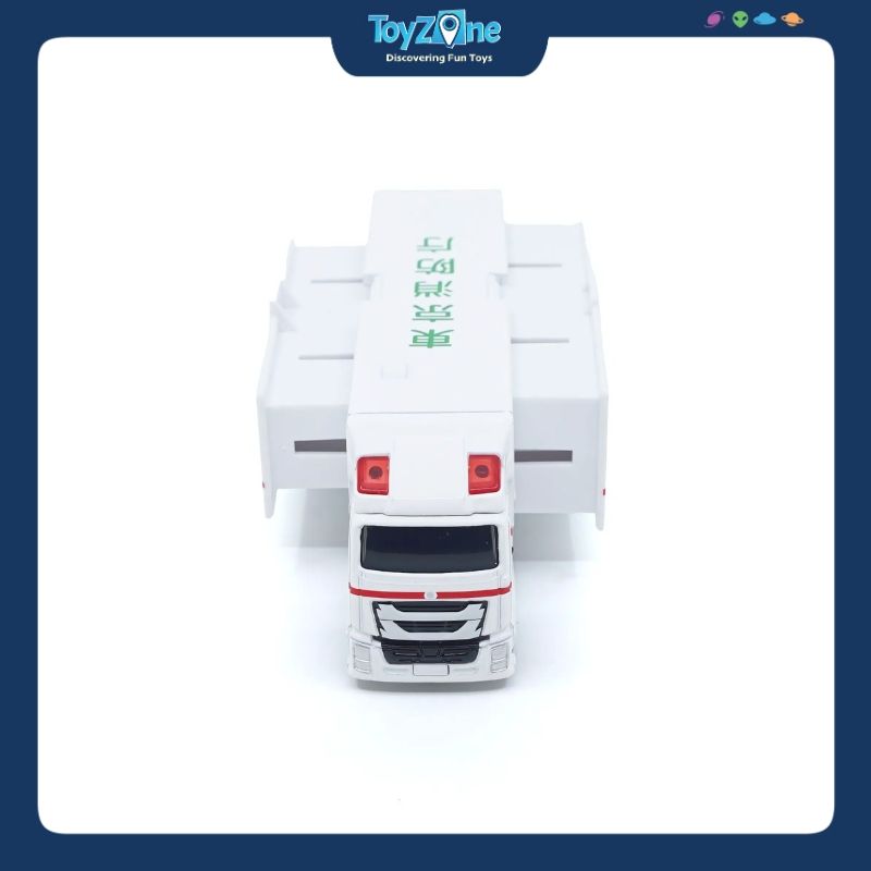  Mô hình xe Container Isuzu Giga Super Ambulance No.144 TOMICA LONG 