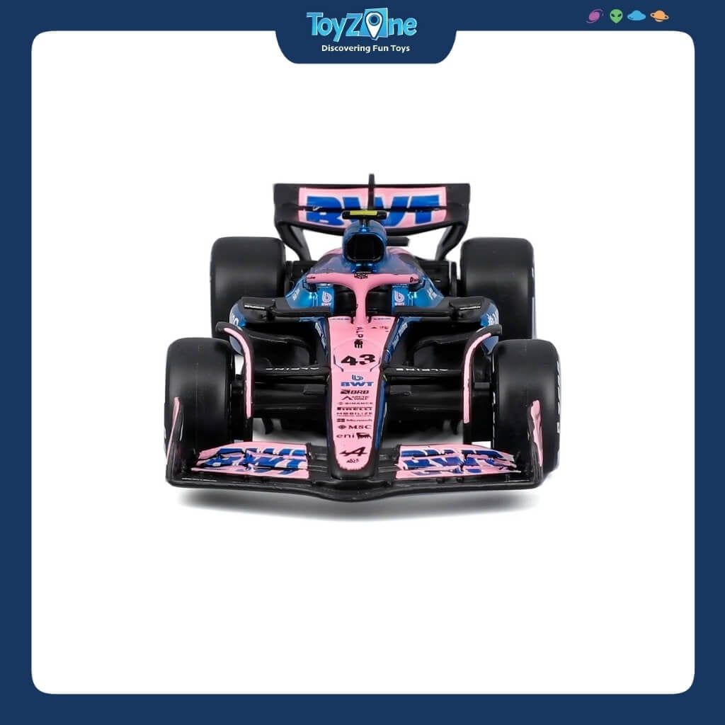 Mô hình xe F1 BWT Alpine A525 2025 1:43 BBURAGO