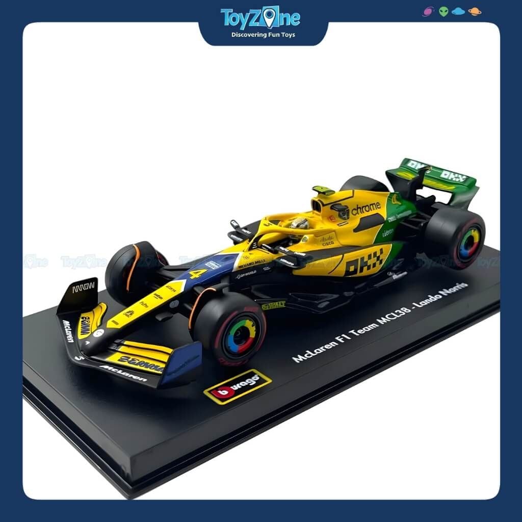 Mô hình xe F1 McLaren MCL38 2024 1:43 BBURAGO