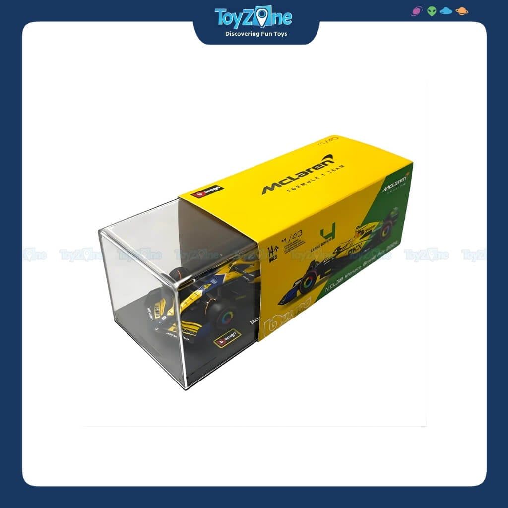 Mô hình xe F1 McLaren MCL38 2024 1:43 BBURAGO