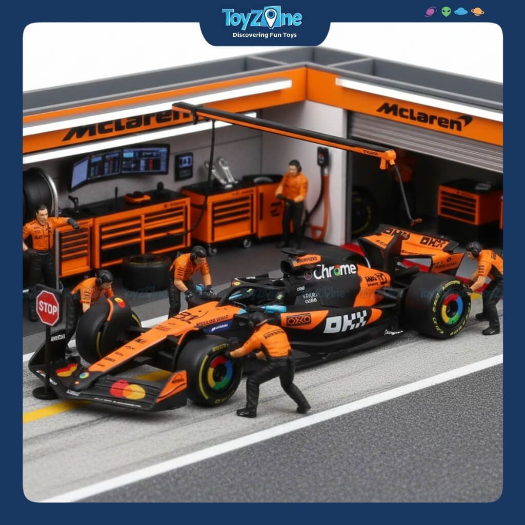 Mô hình xe F1 McLaren Racing MCL 39 2025 1:43 BBURAGO