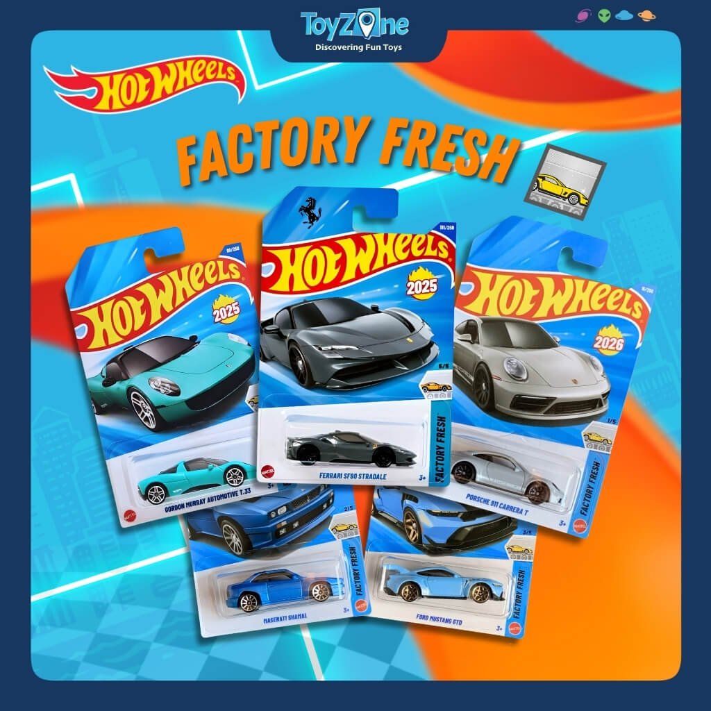 Đồ chơi mô hình xe Hot Wheels Factory Fresh chính hãng