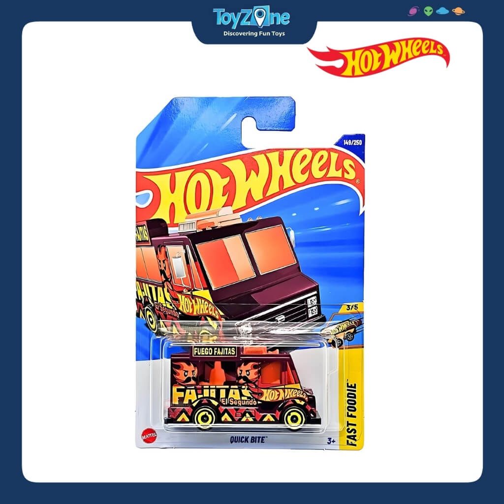  Đồ chơi mô hình xe Hot Wheels Fast Foodie chính hãng 