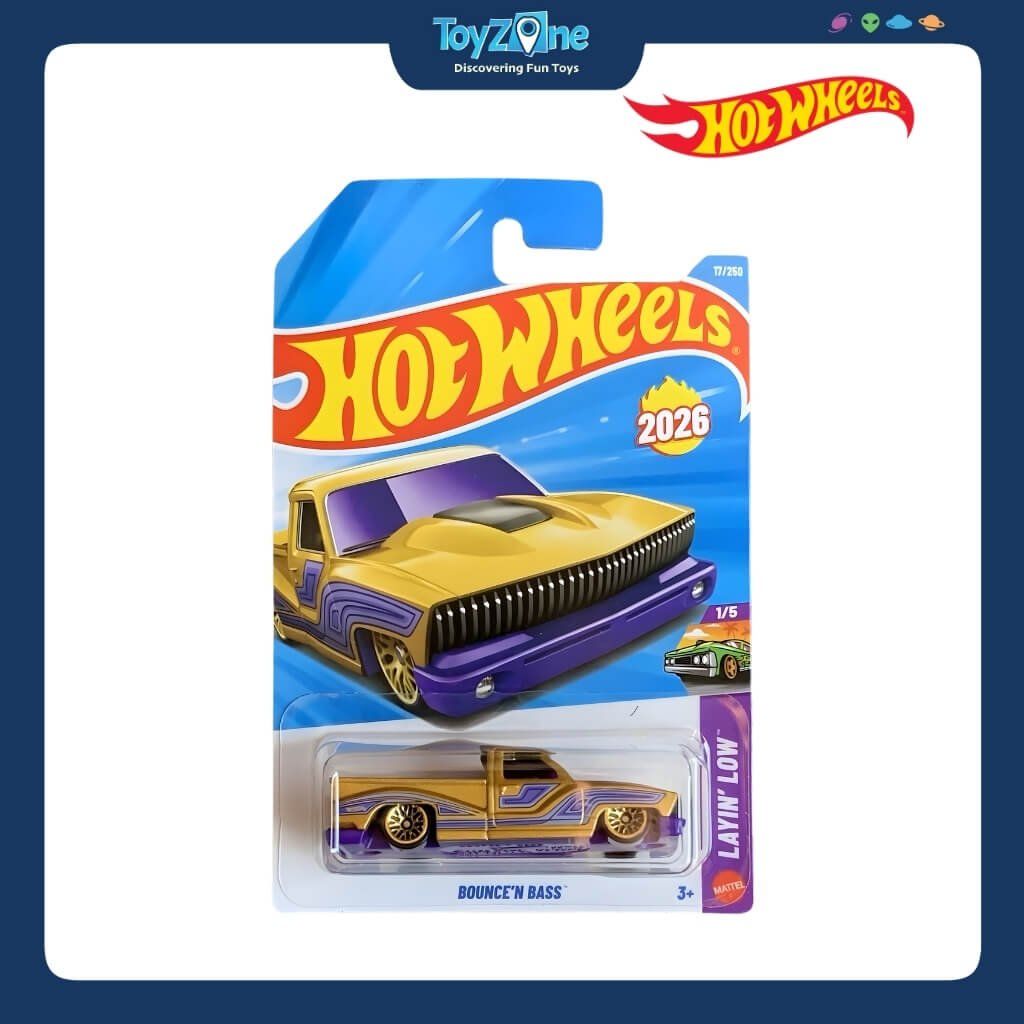 Mô hình xe Hot Wheels Layin' Low chính hãng