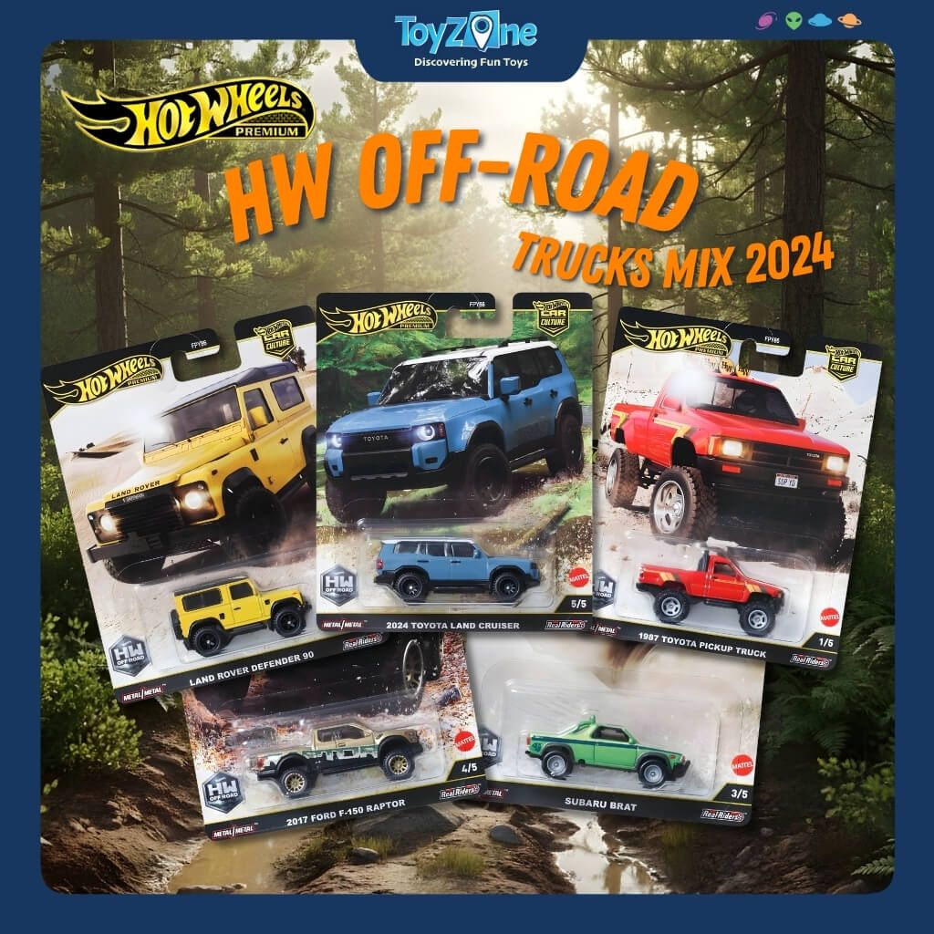Mô hình xe Hot Wheels Premium 2025 HW Off-Road chính hãng