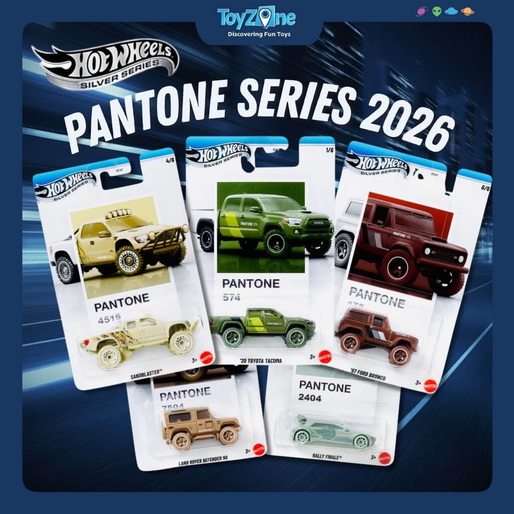Mô hình xe Hot Wheels Silver Series 2026 Pantone