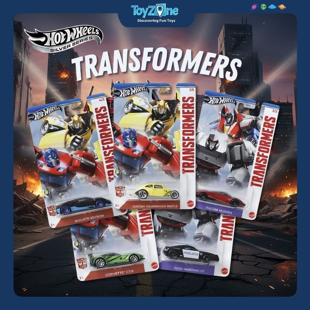 Mô hình xe Hot Wheels Transformer 2024 chính hãng