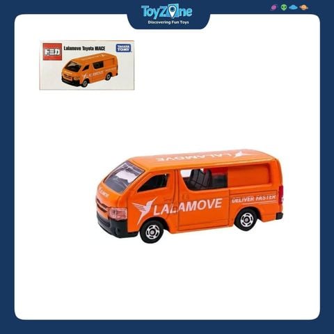 Mô hình xe Lalamove Toyota Hiace Asia Original TOMICA