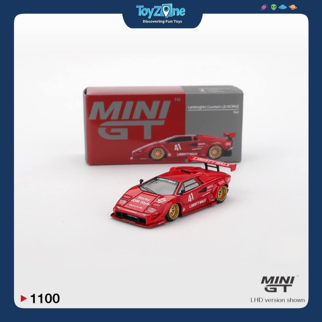 Mô hình xe Lamborghini Countach LB-WORKS 1:64 MiniGT
