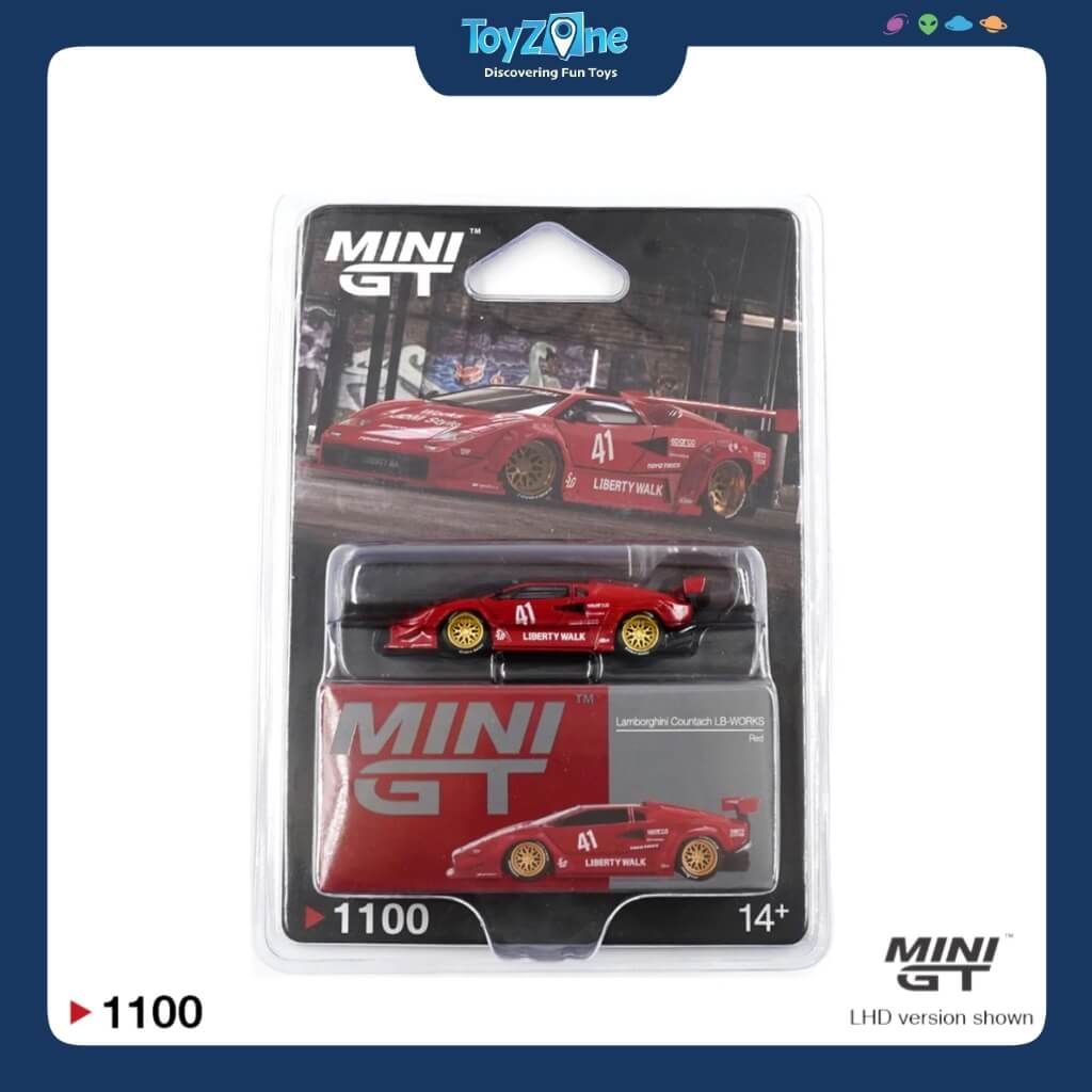 Mô hình xe Lamborghini Countach LB-WORKS 1:64 MiniGT